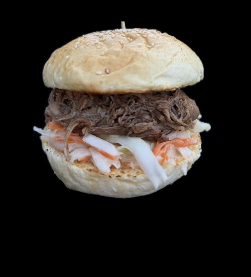 Pulled pork burger