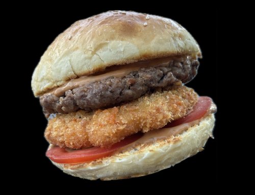 4 sajtos jalapenos burger