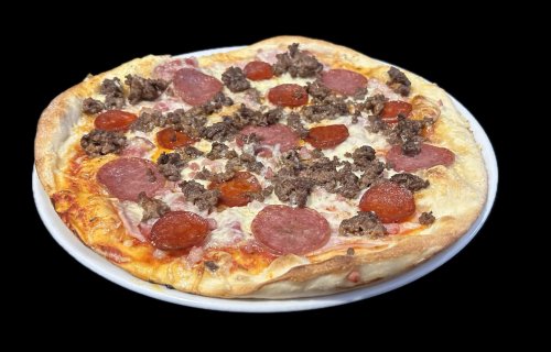 Húsimádó deluxe pizza