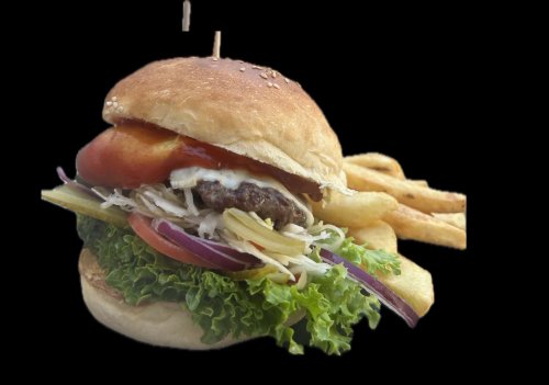 Retro burger